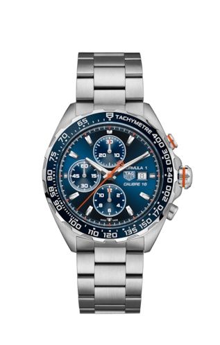 TAG Heuer Formula 1 Calibre 16 44 Stainless Steel / Blue / Bracelet
